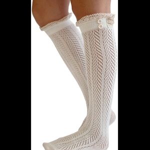 2/$8🍦Thigh High Woven Socks